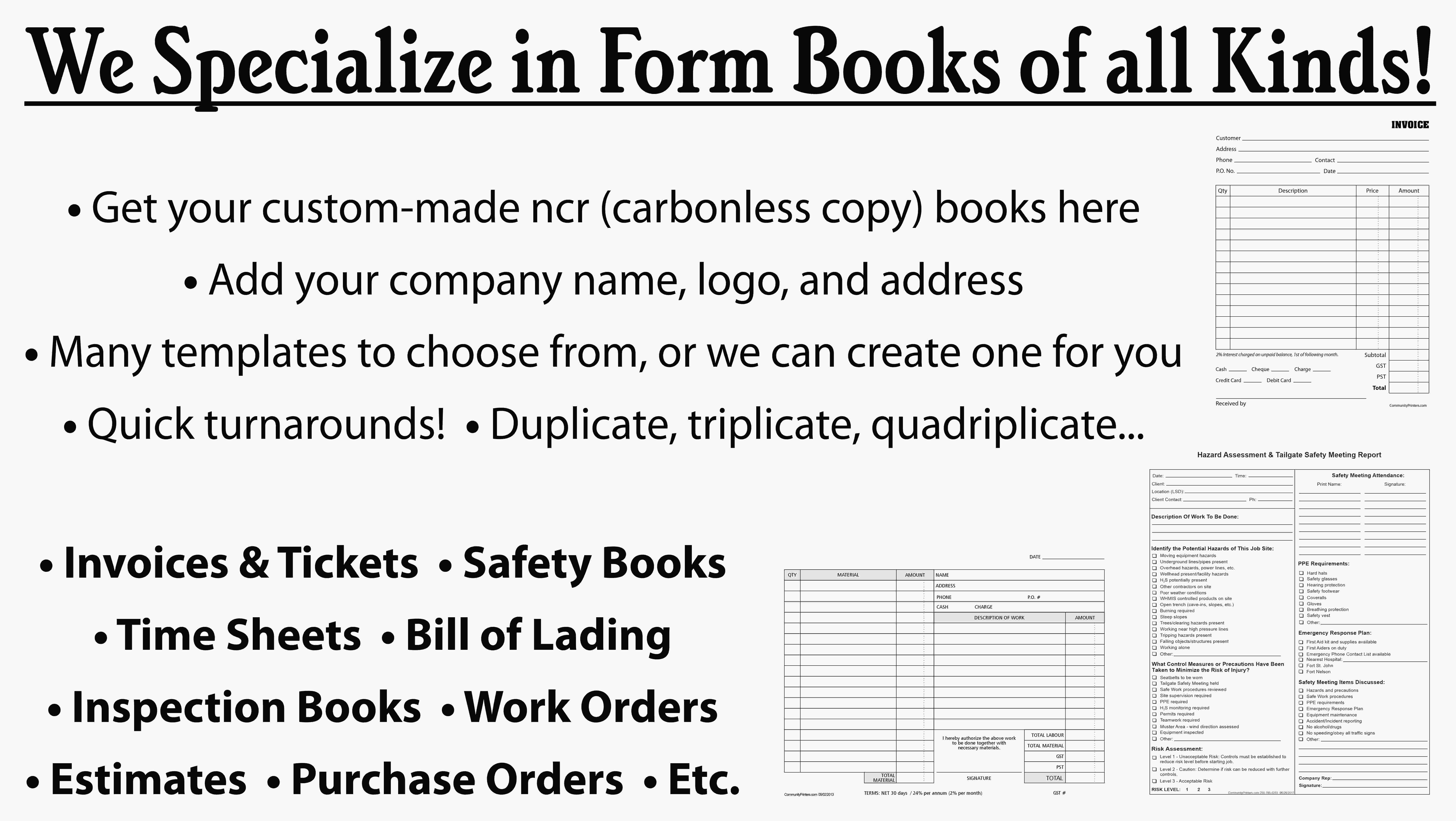 screen slideshow forms